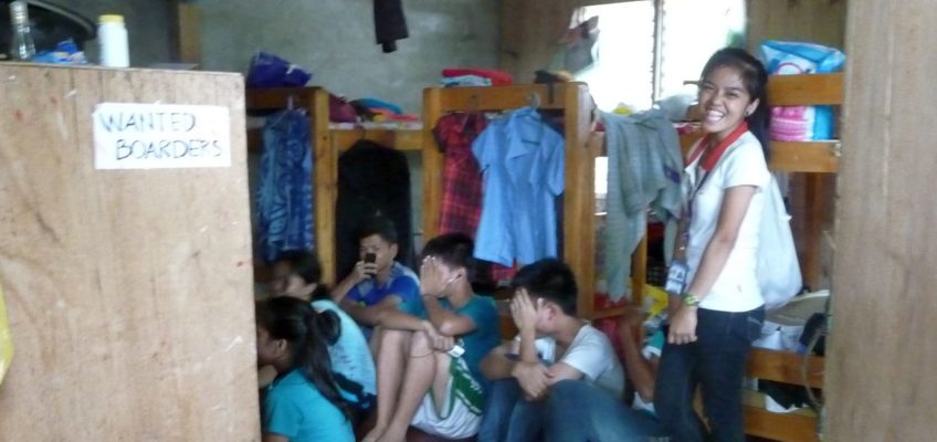 Studentenwohnheim in den Philippinen