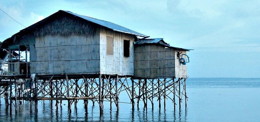 PHILIPPINEN REISEN BLOG - Häuser der Badjao in Tawi-Tawi