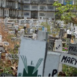 PHILIPPINEN REISEN BLOG - Ein ganz gewöhnlicher Friedhof in den Philippinen Foto: Sir Dieter Sokoll KR