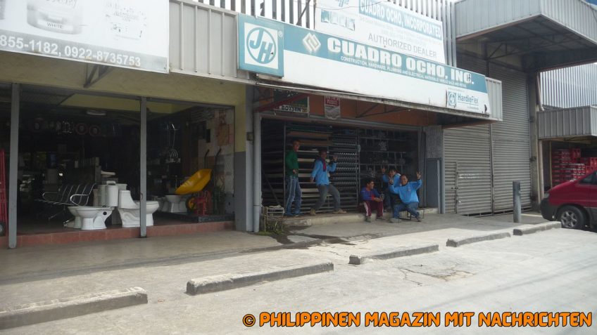 PHILIPPINEN REISEN BLOG - Einkaufen in einem Baugeschäft als Senior  Fotos von Sir Dieter Sokoll für PHILIPPINEN MAGAZIN 