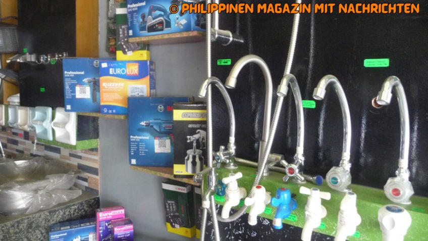PHILIPPINEN REISEN BLOG - Einkaufen in einem Baugeschäft als Senior  Fotos von Sir Dieter Sokoll für PHILIPPINEN MAGAZIN 