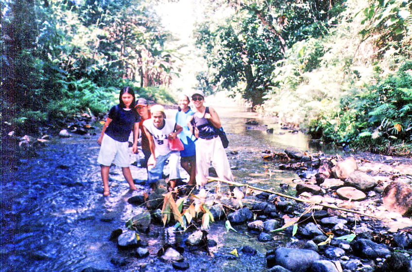 PHILIPPINEN BLOG - Wanderung zu den Walang Langit Wasserfällen