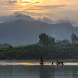 PHILIPPINEN BLOG - Fahrt auf dem Agusan-Fluss auf einem Bambusfloß für drei Tage