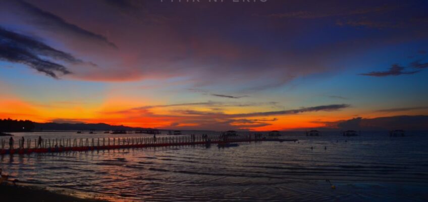 PHILIPPINEN BLOG - Sonnenuntergang-Beobachtung im Amontay Beach Resort in Nasipit
