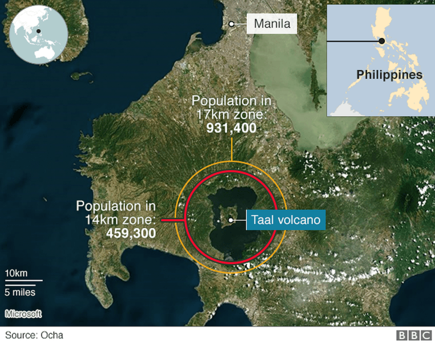 PHILIPPINEN BLOG - Wie das "Worst-Case-Szenario" eines Vulkans auf den Philippinen aussehen könnte