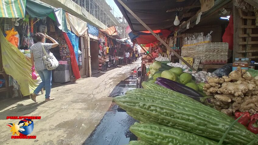PHILIPPINEN BLOG - Provisorischer öffentlicher Markt in Puerto Foto von Sir Dieter Sokoll für PHILIPPINEN MAGAZIN