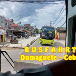 PHILIPPINEN BLOG - Eine Busfahrt von Dumaguete nach Cebu
