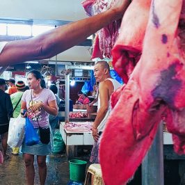 PHILIPPINEN BLOG - Fleischabteilung auf dem Markt
