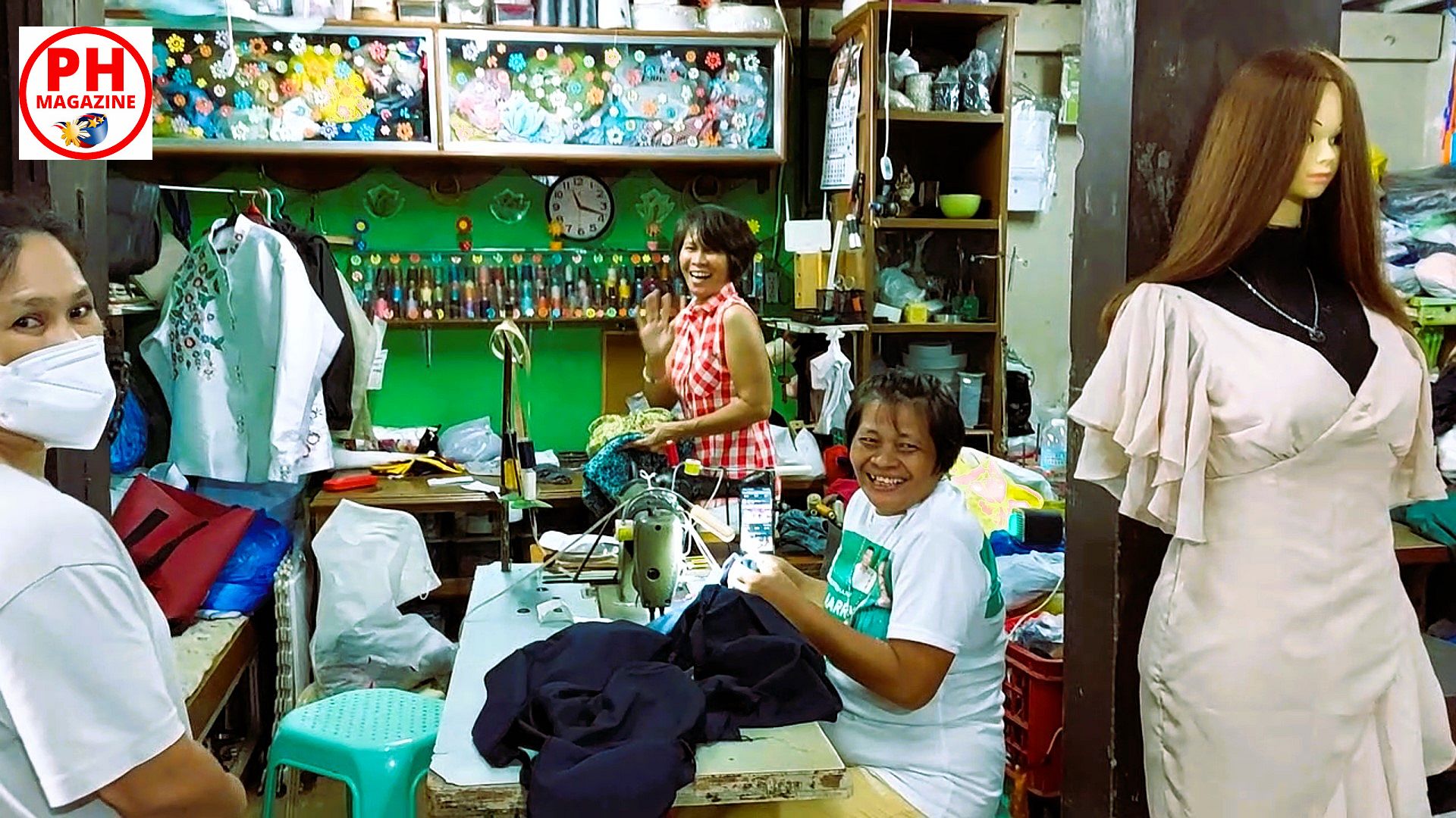 PHILIPPINEN BLOG - Bei den Schneiderinnen vom Markt
