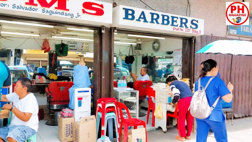 PHILIPPINEN BLOG - Die "beauty parlors" und "barber shops" auf dem Markt von Dumaguete
