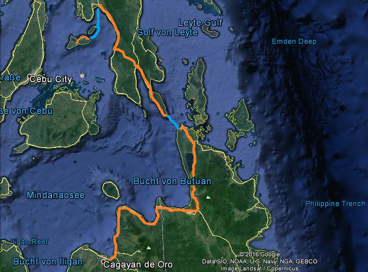 PHILIPPINEN REISEN - REISEBERICHTE - Visayas - Fahrt zu den Camotes Inseln