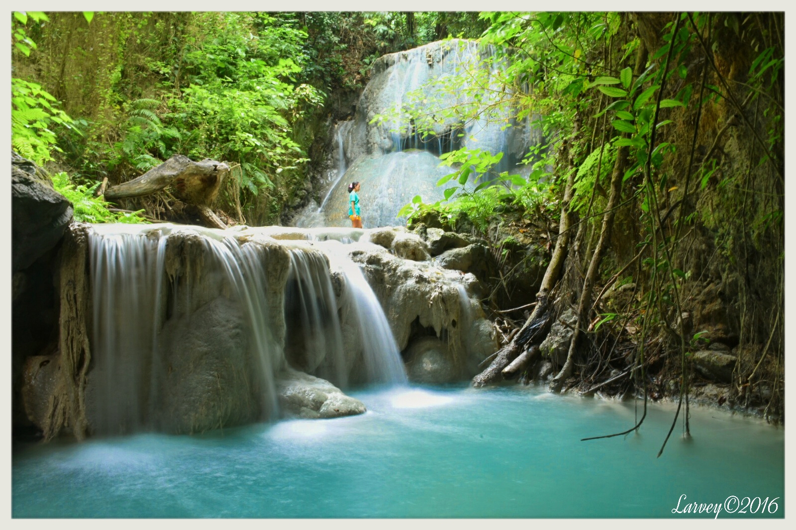 PHILIPPINEN REISEN - WASSERFÄLLE - Die Aguinid Wasserfälle in Samboan