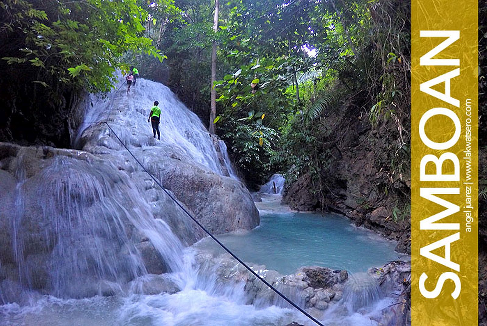 PHILIPPINEN REISEN - WASSERFÄLLE - Die Aguinid Wasserfälle in Samboan